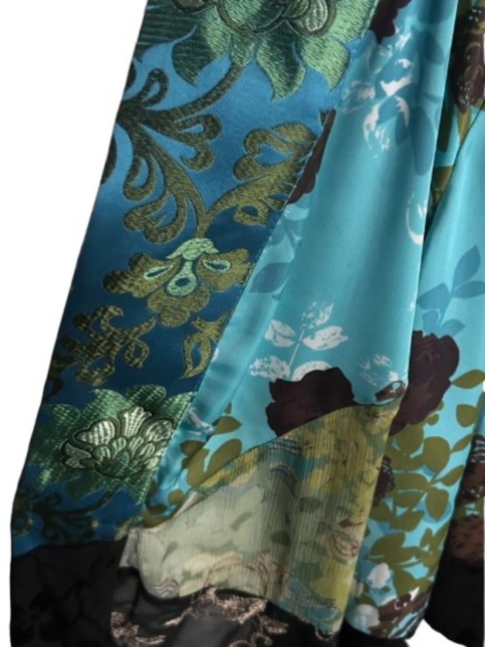 Fairy Vintage SPENCER ALEXIS Kimono 2X 1X Plus Floral Sheer Boho Jacket Cardigan - Picture 10 of 16